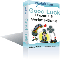 Good Luck Hypnosis Script Book