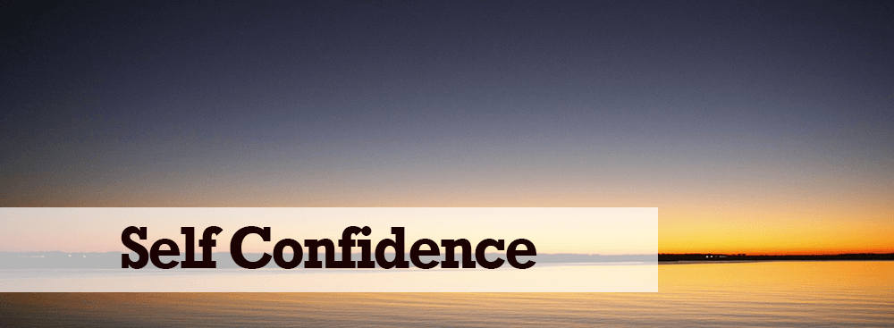 Self-Confidence/Self-Esteem