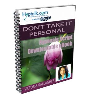 Don't Take It Personal Script