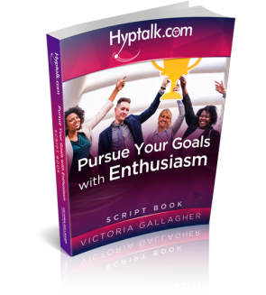 Pursue Your Goal with Enthusiasm Hypnosis Script eBook